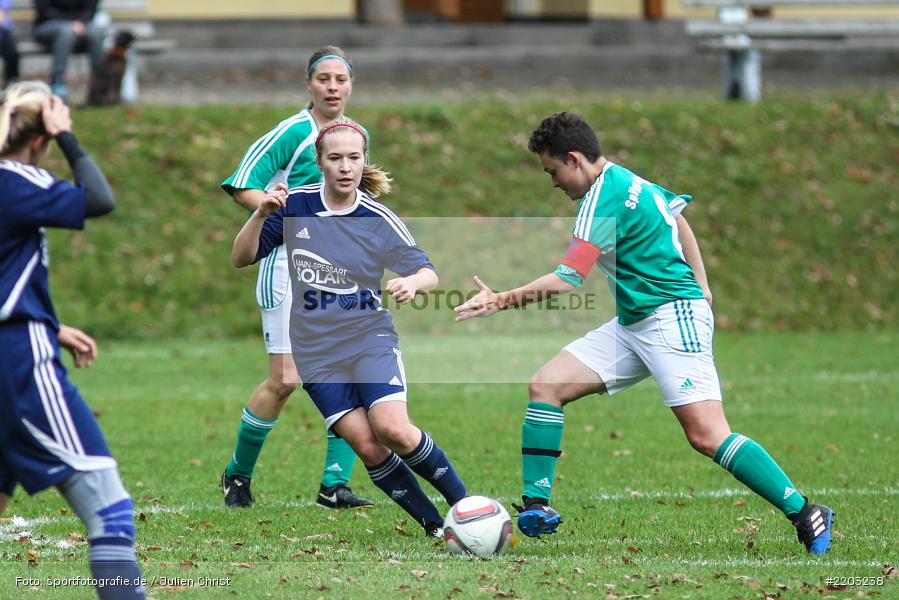 Jana Alena Urban, Julia Siegler, 08.10.2017, Bezirksoberliga Frauen, TSV Keilberg, SpVgg Adelsberg - Bild-ID: 2203238