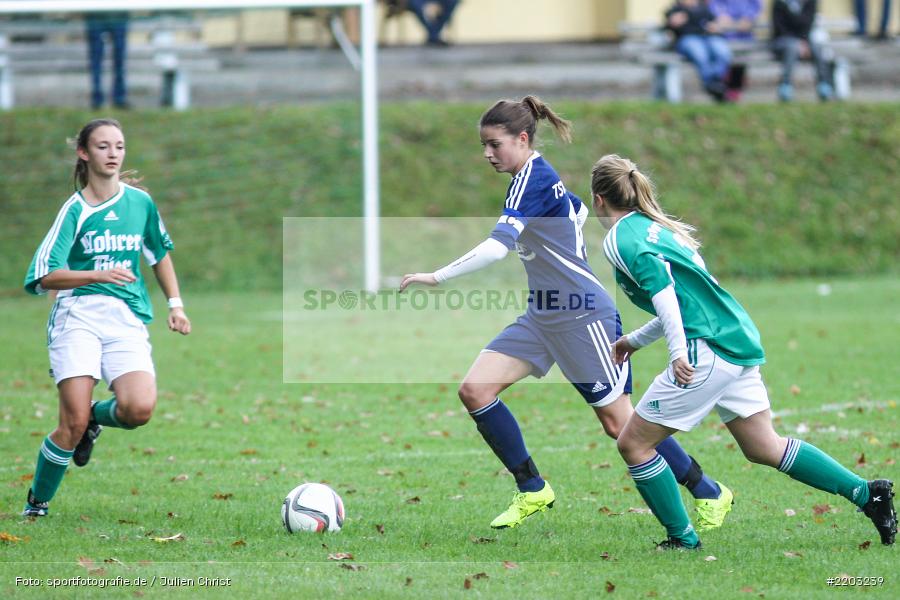 Eva-Maria Lehofer, Danielle Schüssler, 08.10.2017, Bezirksoberliga Frauen, TSV Keilberg, SpVgg Adelsberg - Bild-ID: 2203239