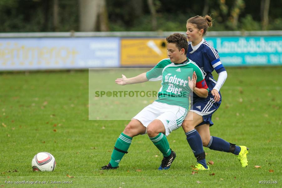 Danielle Schüssler, Julia Siegler, 08.10.2017, Bezirksoberliga Frauen, TSV Keilberg, SpVgg Adelsberg - Bild-ID: 2203248 Danielle Schüssler, Julia Siegler, 08.10.2017, Bezirksoberliga Frauen, TSV Keilberg, SpVgg Adelsberg - Bild-ID: 2203248