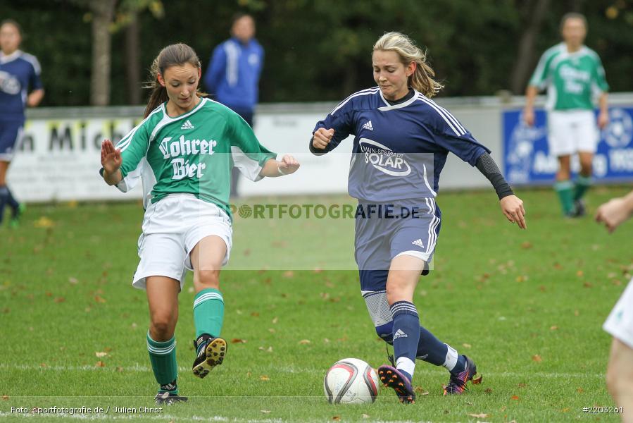 Monja Rückert, Alina Hemmerich, 08.10.2017, Bezirksoberliga Frauen, TSV Keilberg, SpVgg Adelsberg - Bild-ID: 2203261