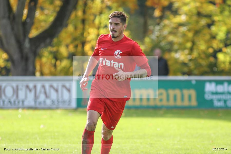 Ünal Noyan, 08.10.2017, Bezirksliga West, SV Vatan Spor Aschaffenburg, FV Karlstadt - Bild-ID: 2203319