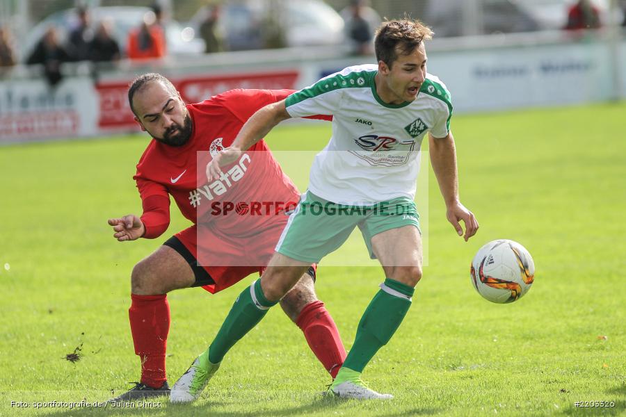 Michael Winkler, Piero Marchese, 08.10.2017, Bezirksliga West, SV Vatan Spor Aschaffenburg, FV Karlstadt - Bild-ID: 2203326 Michael Winkler, Piero Marchese, 08.10.2017, Bezirksliga West, SV Vatan Spor Aschaffenburg, FV Karlstadt - Bild-ID: 2203326