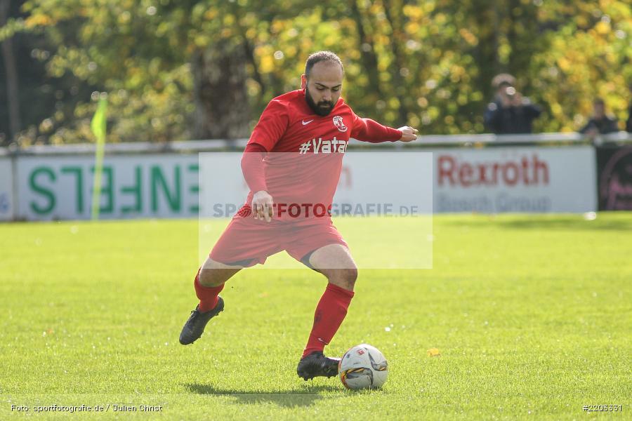 Piero Marchese, 08.10.2017, Bezirksliga West, SV Vatan Spor Aschaffenburg, FV Karlstadt - Bild-ID: 2203331