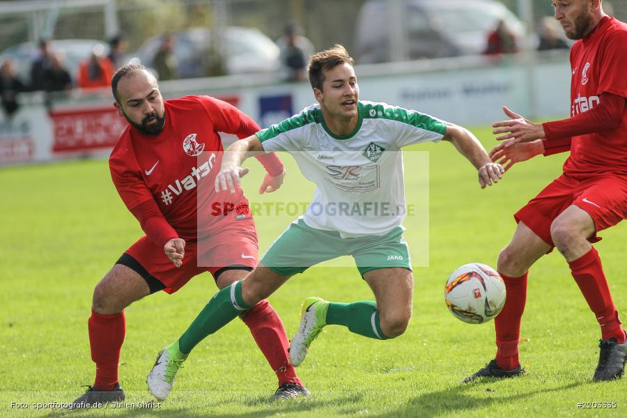 Michael Winkler, Piero Marchese, 08.10.2017, Bezirksliga West, SV Vatan Spor Aschaffenburg, FV Karlstadt - Bild-ID: 2203335 Michael Winkler, Piero Marchese, 08.10.2017, Bezirksliga West, SV Vatan Spor Aschaffenburg, FV Karlstadt - Bild-ID: 2203335