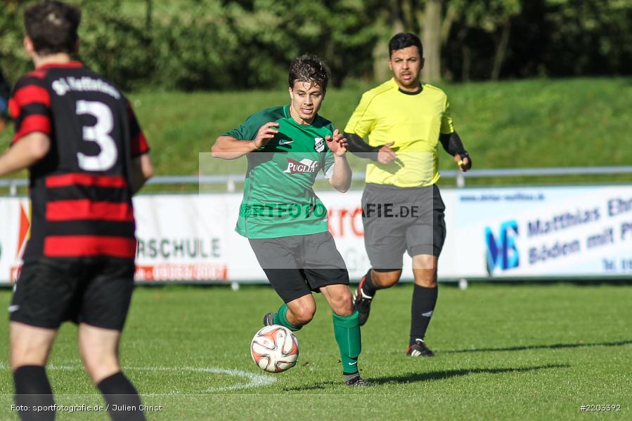 Dominik Hehrlein, 08.10.2017, Kreisliga Würzburg, SG Hettstadt, TSV Retzbach - Bild-ID: 2203392