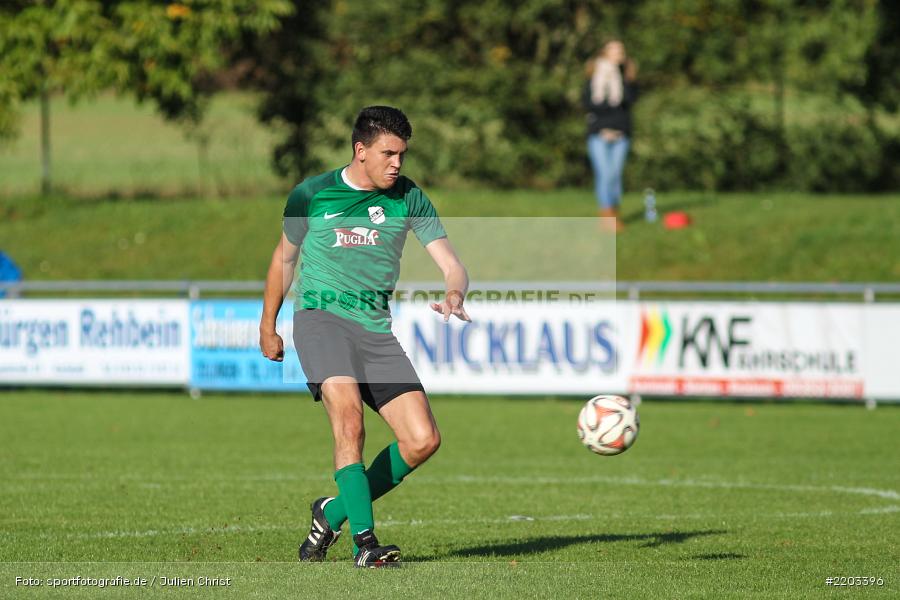 Nicolai Zull, 08.10.2017, Kreisliga Würzburg, SG Hettstadt, TSV Retzbach - Bild-ID: 2203396