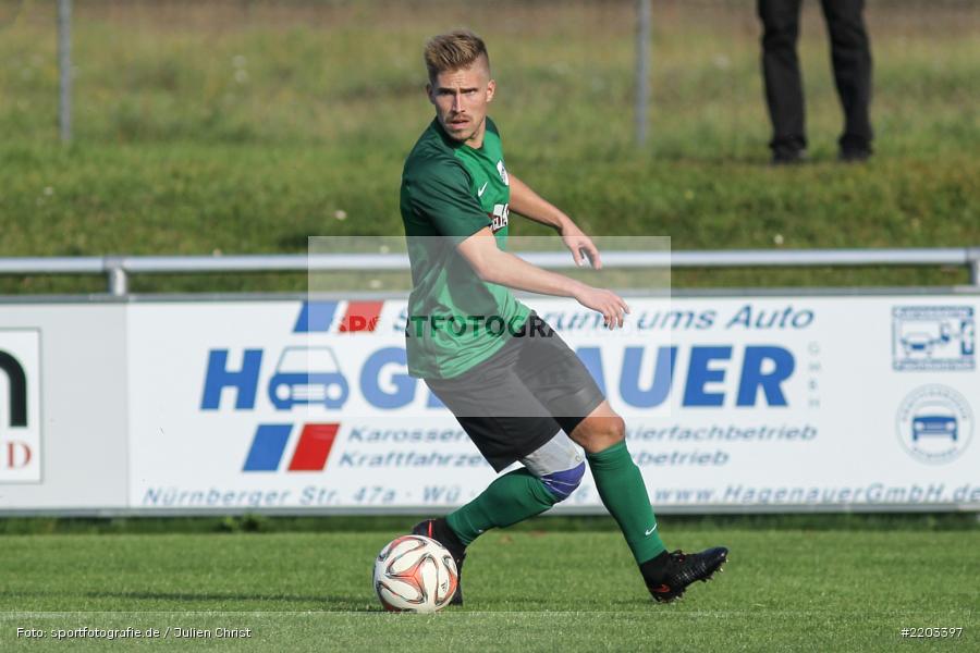 Philipp Gößwein, 08.10.2017, Kreisliga Würzburg, SG Hettstadt, TSV Retzbach - Bild-ID: 2203397