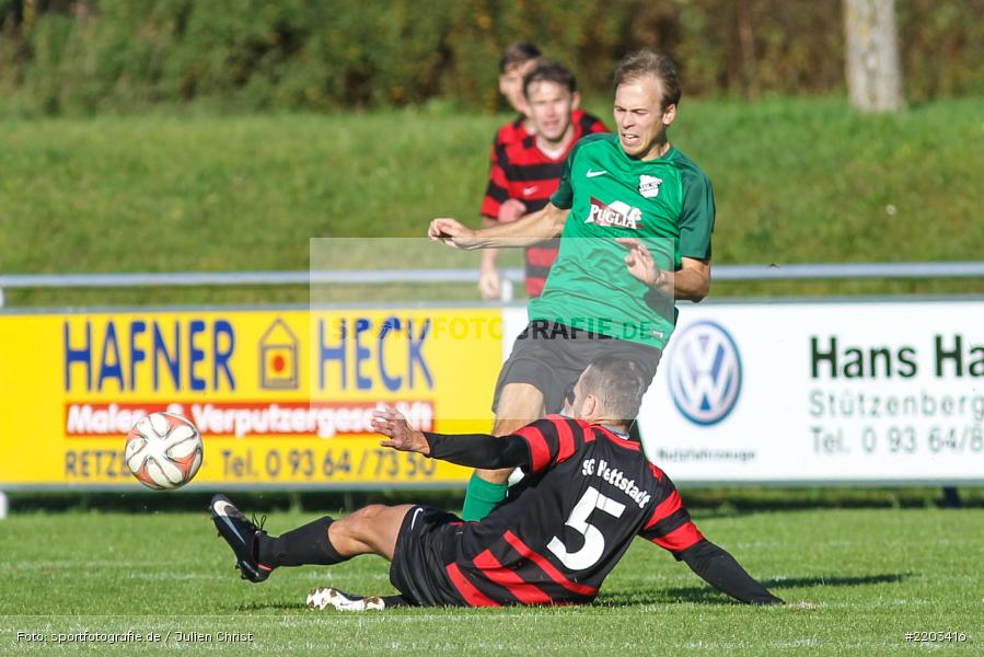 Sebastian Pröstler, Steffen Rögele, 08.10.2017, Kreisliga Würzburg, SG Hettstadt, TSV Retzbach - Bild-ID: 2203416