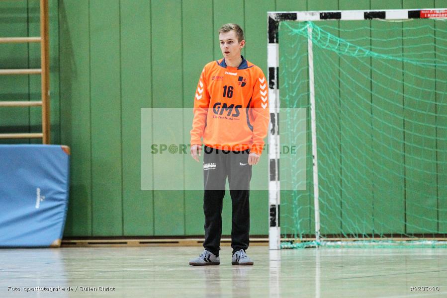 Michael Schwab, 08.10.2017, Handball, HSC Bad Neustadt II, TSV Karlstadt - Bild-ID: 2203420