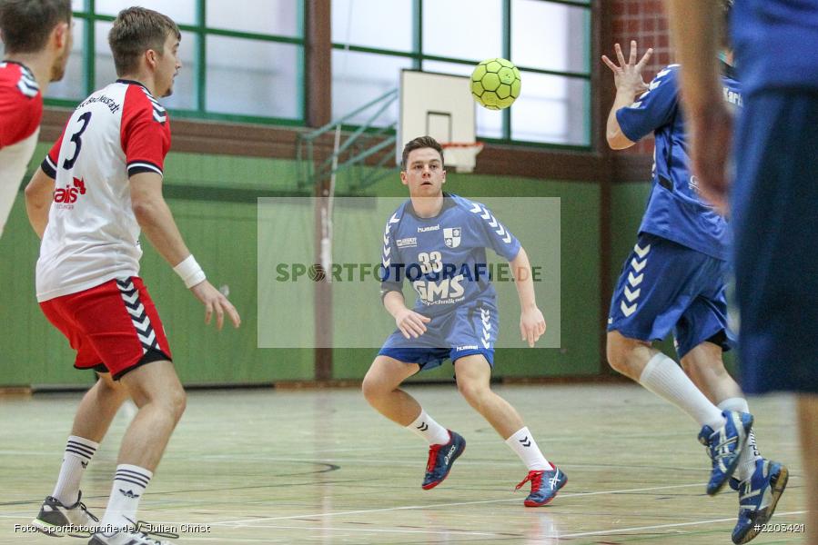 Benedikt Fuchs, 08.10.2017, Handball, HSC Bad Neustadt II, TSV Karlstadt - Bild-ID: 2203421