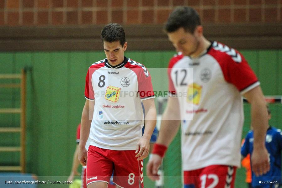 Lukas Janfrüchte, 08.10.2017, Handball, HSC Bad Neustadt II, TSV Karlstadt - Bild-ID: 2203422
