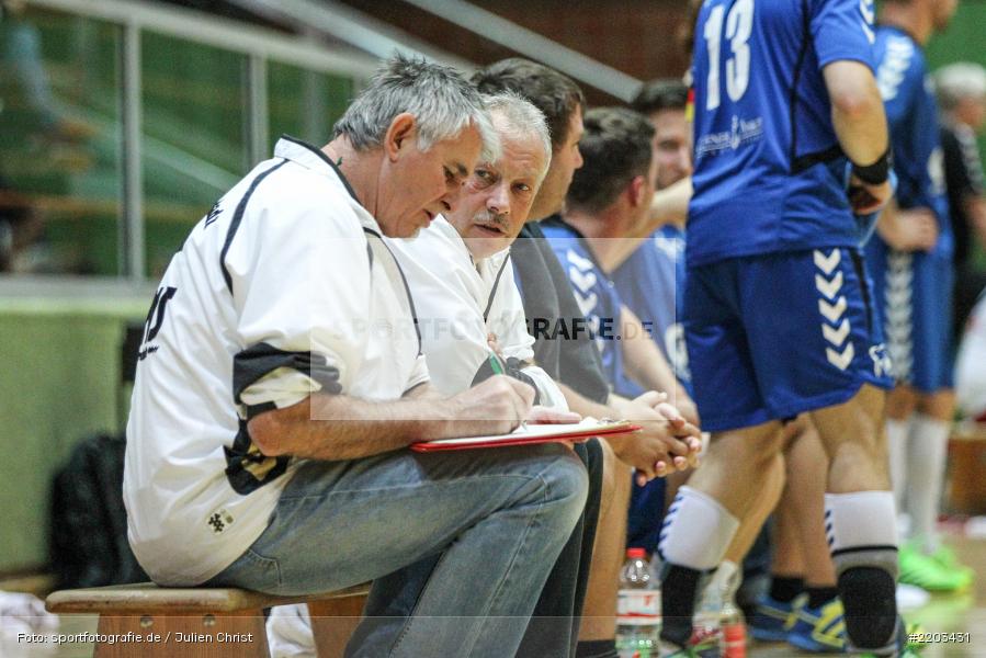 Gerhard Gemander-Riedmann, 08.10.2017, Handball, HSC Bad Neustadt II, TSV Karlstadt - Bild-ID: 2203431