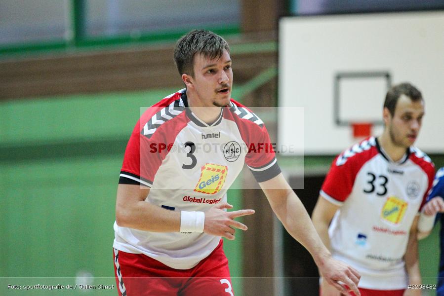 Benedikt Kleinhenz, 08.10.2017, Handball, HSC Bad Neustadt II, TSV Karlstadt - Bild-ID: 2203432