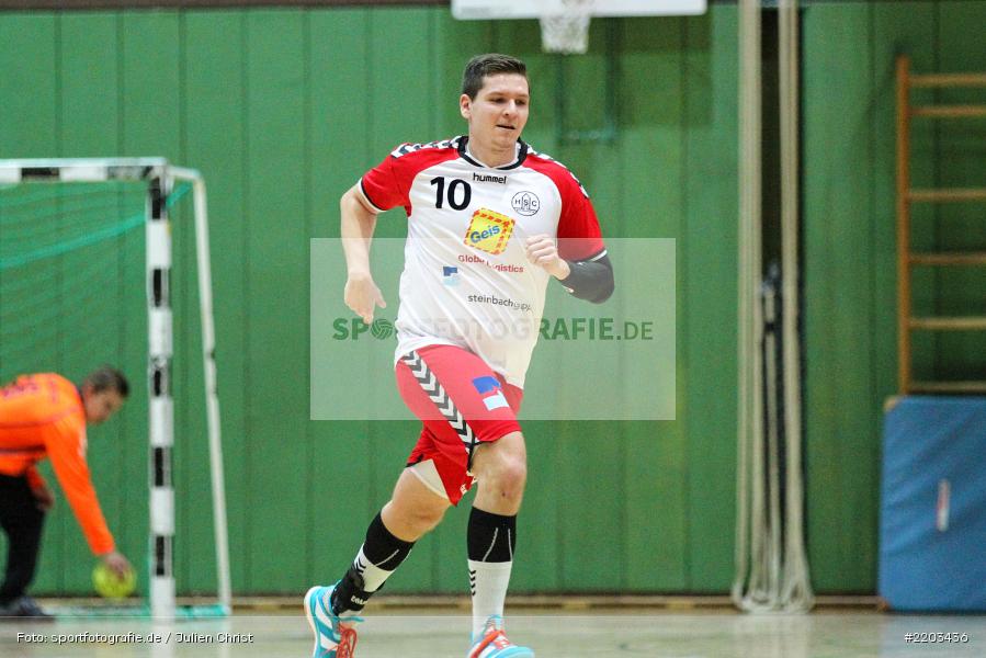 Philipp Wilm, 08.10.2017, Handball, HSC Bad Neustadt II, TSV Karlstadt - Bild-ID: 2203436
