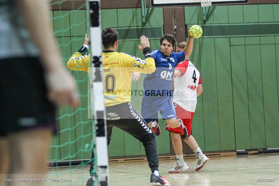 Fabian Tatzel, Sebastian Heun, 08.10.2017, Handball, HSC Bad Neustadt II, TSV Karlstadt - Bild-ID: 2203442