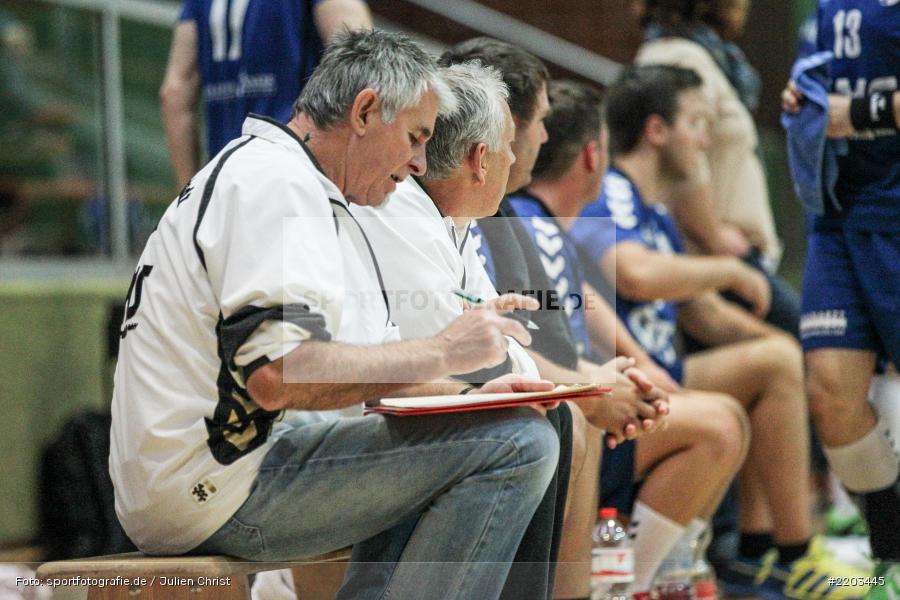Gerhard Gemander-Riedmann, 08.10.2017, Handball, HSC Bad Neustadt II, TSV Karlstadt - Bild-ID: 2203445