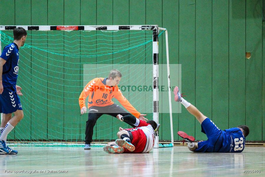 Michael Schwab, 08.10.2017, Handball, HSC Bad Neustadt II, TSV Karlstadt - Bild-ID: 2203450