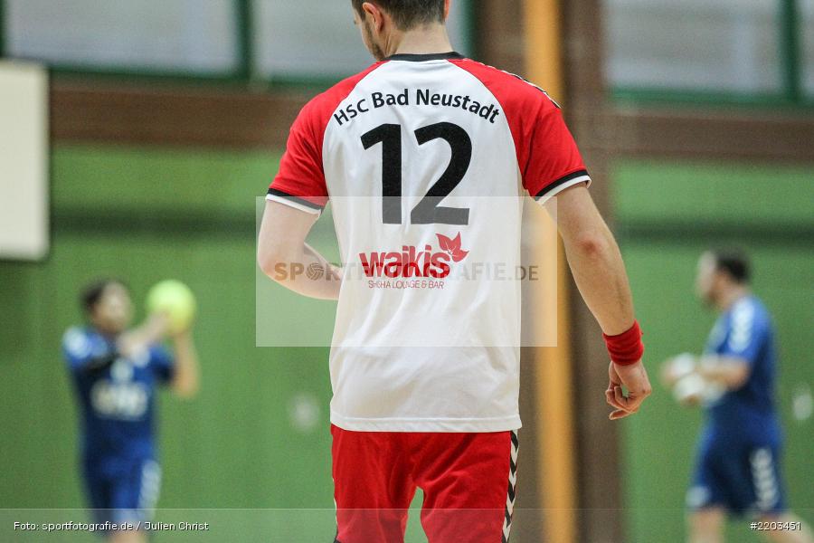 Lukas Hauck, 08.10.2017, Handball, HSC Bad Neustadt II, TSV Karlstadt - Bild-ID: 2203451