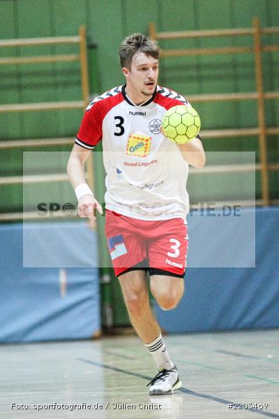 Benedikt Kleinhenz, 08.10.2017, Handball, HSC Bad Neustadt II, TSV Karlstadt - Bild-ID: 2203469