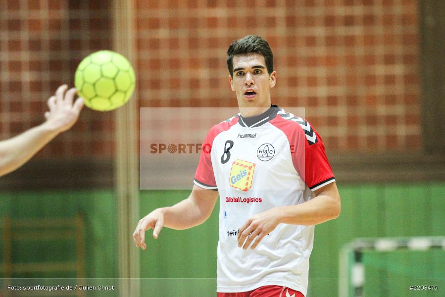 Lukas Janfrüchte, 08.10.2017, Handball, HSC Bad Neustadt II, TSV Karlstadt - Bild-ID: 2203475