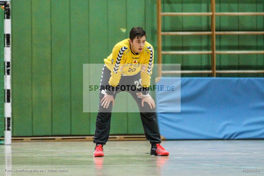 Fabian Tatzel, 08.10.2017, Handball, HSC Bad Neustadt II, TSV Karlstadt - Bild-ID: 2203480
