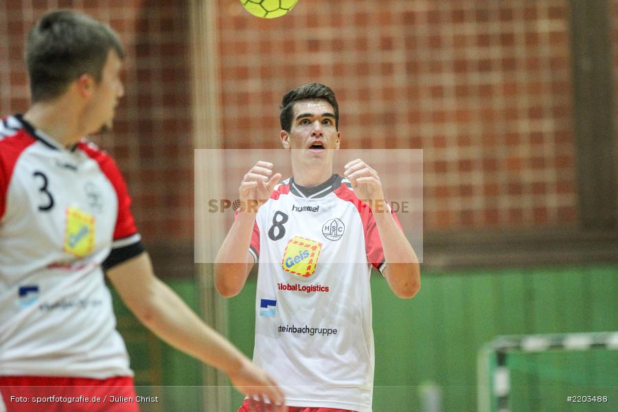 Lukas Janfrüchte, 08.10.2017, Handball, HSC Bad Neustadt II, TSV Karlstadt - Bild-ID: 2203488