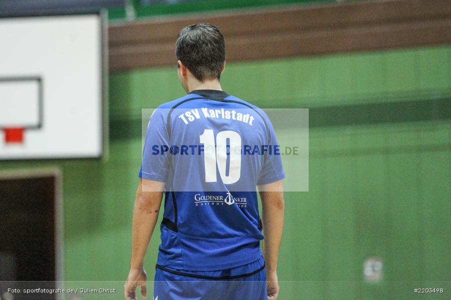 Andreas Obert, 08.10.2017, Handball, HSC Bad Neustadt II, TSV Karlstadt - Bild-ID: 2203498