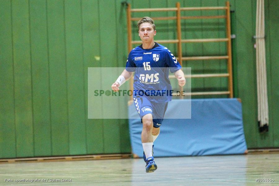 Jonas Holaschke, 08.10.2017, Handball, HSC Bad Neustadt II, TSV Karlstadt - Bild-ID: 2203506