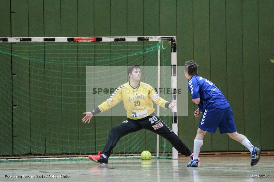 Fabian Tatzel, 08.10.2017, Handball, HSC Bad Neustadt II, TSV Karlstadt - Bild-ID: 2203507