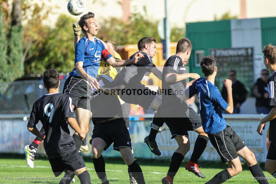 Julian Hill, Jonas Hilpert, A-Junioren, Kreisliga Würzburg, 14.10.2017, (SG) FSV Holzkirchhausen / Neubrunn, (SG) FV Karlstadt - Bild-ID: 2203686 Julian Hill, Jonas Hilpert, A-Junioren, Kreisliga Würzburg, 14.10.2017, (SG) FSV Holzkirchhausen / Neubrunn, (SG) FV Karlstadt - Bild-ID: 2203686