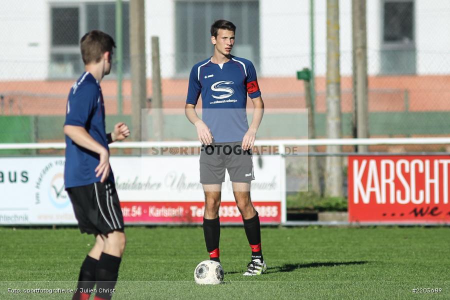 Jonas Hilpert, A-Junioren, Kreisliga Würzburg, 14.10.2017, (SG) FSV Holzkirchhausen / Neubrunn, (SG) FV Karlstadt - Bild-ID: 2203689
