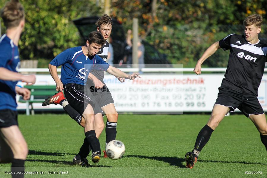 Tobias Lurz, Sebastian Reusch, A-Junioren, Kreisliga Würzburg, 14.10.2017, (SG) FSV Holzkirchhausen / Neubrunn, (SG) FV Karlstadt - Bild-ID: 2203692 Tobias Lurz, Sebastian Reusch, A-Junioren, Kreisliga Würzburg, 14.10.2017, (SG) FSV Holzkirchhausen / Neubrunn, (SG) FV Karlstadt - Bild-ID: 2203692