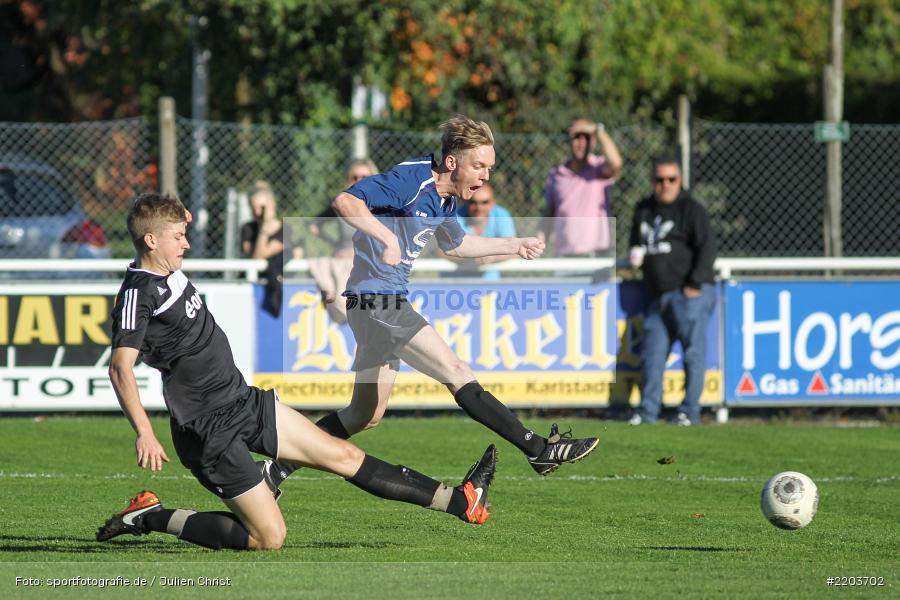 Maximilian Strick, Tobias Lurz, A-Junioren, Kreisliga Würzburg, 14.10.2017, (SG) FSV Holzkirchhausen / Neubrunn, (SG) FV Karlstadt - Bild-ID: 2203702 Maximilian Strick, Tobias Lurz, A-Junioren, Kreisliga Würzburg, 14.10.2017, (SG) FSV Holzkirchhausen / Neubrunn, (SG) FV Karlstadt - Bild-ID: 2203702