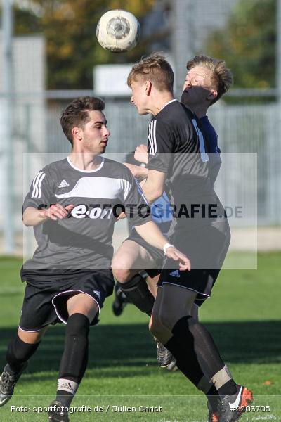 Tobias Lurz, Maximilian Strick, A-Junioren, Kreisliga Würzburg, 14.10.2017, (SG) FSV Holzkirchhausen / Neubrunn, (SG) FV Karlstadt - Bild-ID: 2203705 Tobias Lurz, Maximilian Strick, A-Junioren, Kreisliga Würzburg, 14.10.2017, (SG) FSV Holzkirchhausen / Neubrunn, (SG) FV Karlstadt - Bild-ID: 2203705