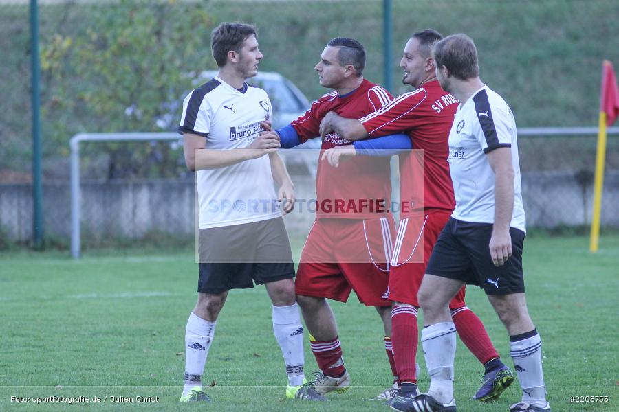 Tolga Gezen, Achim Albert, Gennaro Castaldi, 15.10.2017, A-Klasse Würzburg, DJK Fellen, SV Rodenbach - Bild-ID: 2203753