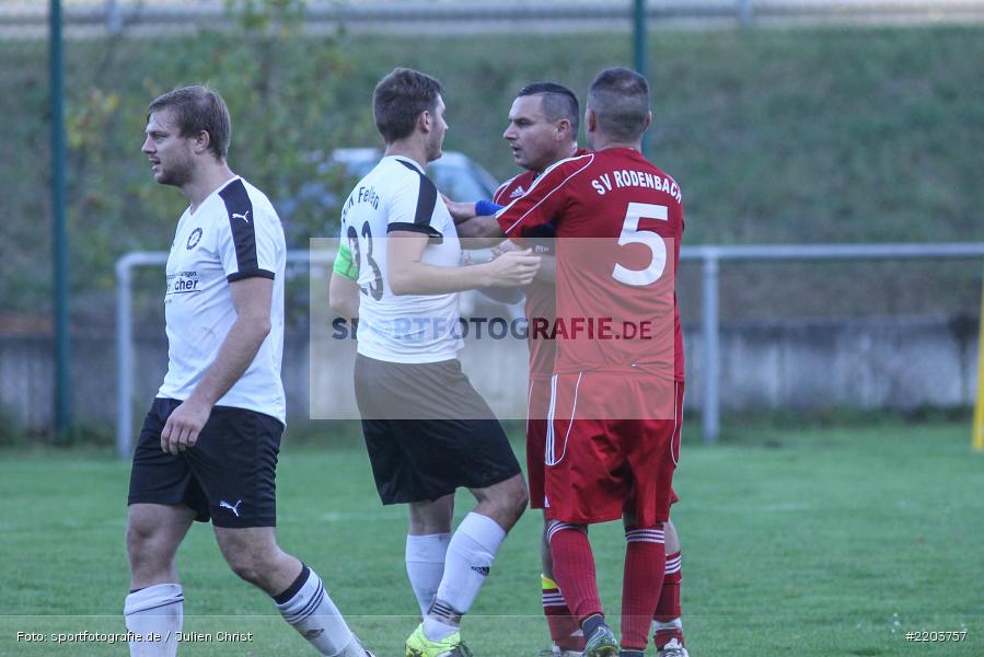 Achim Albert, Gennaro Castaldi, Tolga Gezen, 15.10.2017, A-Klasse Würzburg, DJK Fellen, SV Rodenbach - Bild-ID: 2203757