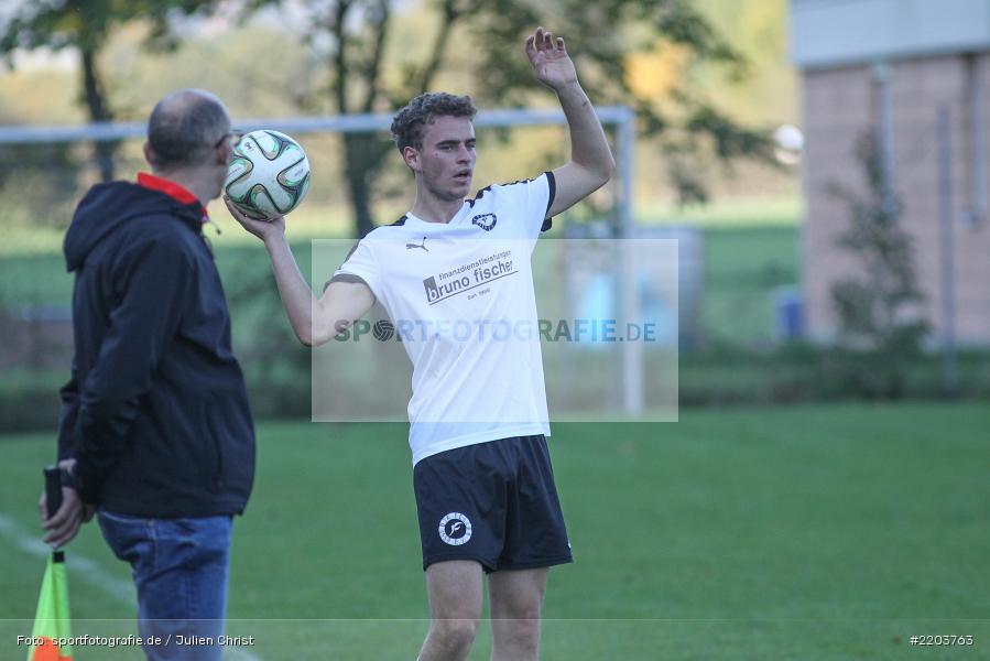 Philipp Fischer, 15.10.2017, A-Klasse Würzburg, DJK Fellen, SV Rodenbach - Bild-ID: 2203763