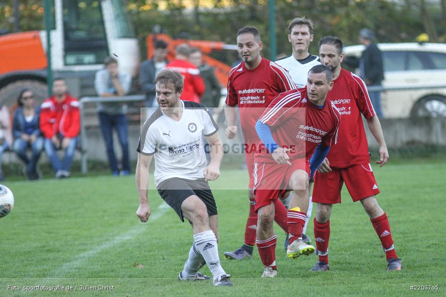 Gennaro Castaldi, Michael Fischer, 15.10.2017, A-Klasse Würzburg, DJK Fellen, SV Rodenbach - Bild-ID: 2203765