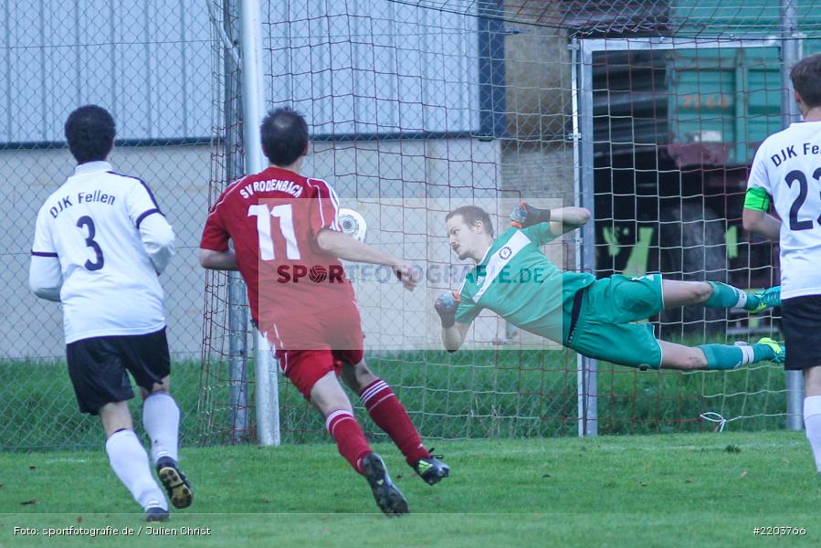 Tobias Schital, 15.10.2017, A-Klasse Würzburg, DJK Fellen, SV Rodenbach - Bild-ID: 2203766