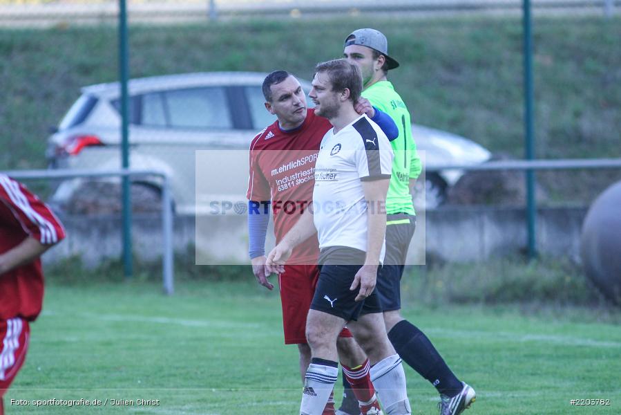 Gennaro Castaldi, Michael Fischer, 15.10.2017, A-Klasse Würzburg, DJK Fellen, SV Rodenbach - Bild-ID: 2203782