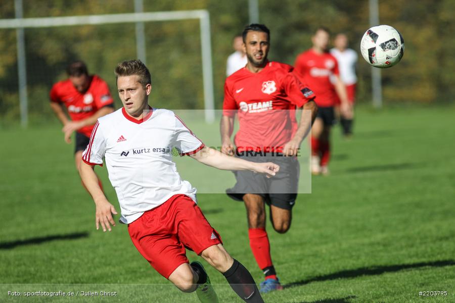Julian Wahnschaffe, Kreisklasse Würzburg, 15.10.2017, FC Ruppertshütten, FV Langenprozelten/Neuendorf - Bild-ID: 2203795