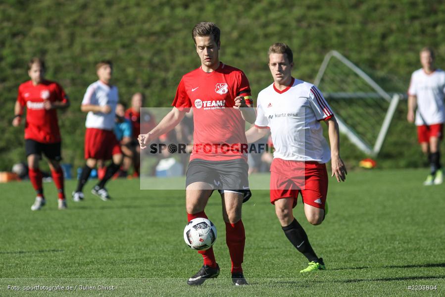 Julian Wahnschaffe, Lukas Werthmann, Kreisklasse Würzburg, 15.10.2017, FC Ruppertshütten, FV Langenprozelten/Neuendorf - Bild-ID: 2203804