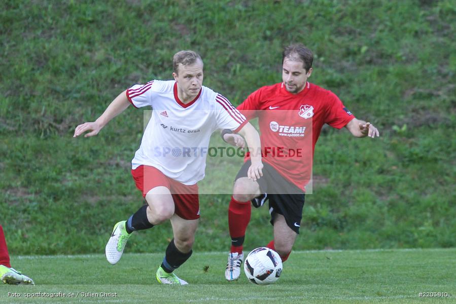 Patrick Kraft, Heiko Wenzel, Kreisklasse Würzburg, 15.10.2017, FC Ruppertshütten, FV Langenprozelten/Neuendorf - Bild-ID: 2203810