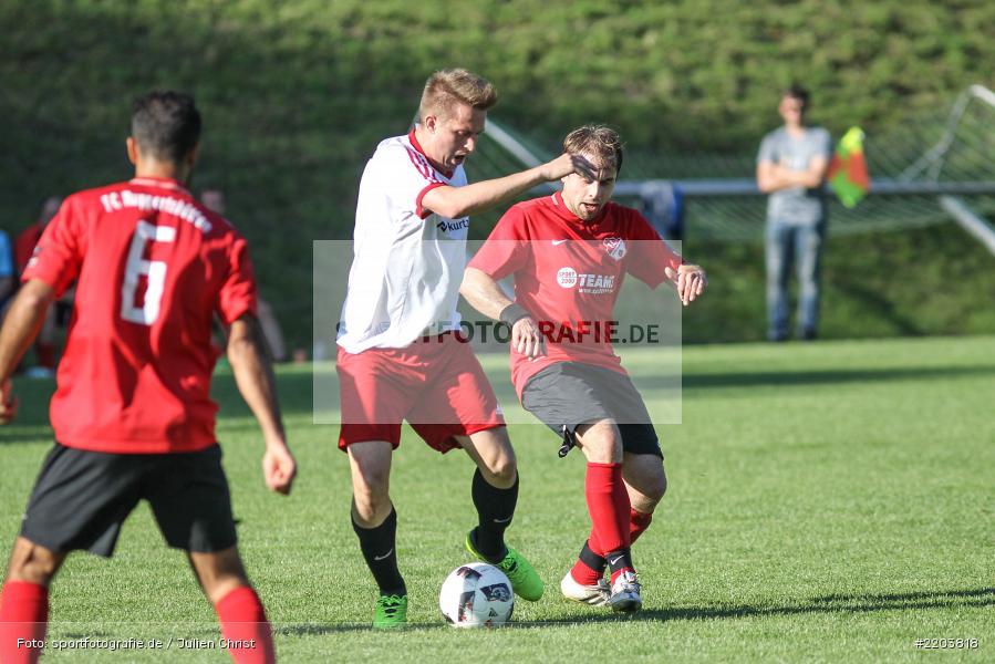 Julian Wahnschaffe, Heiko Wenzel, Kreisklasse Würzburg, 15.10.2017, FC Ruppertshütten, FV Langenprozelten/Neuendorf - Bild-ID: 2203818