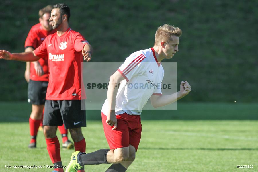 Julian Wahnschaffe, Kreisklasse Würzburg, 15.10.2017, FC Ruppertshütten, FV Langenprozelten/Neuendorf - Bild-ID: 2203822