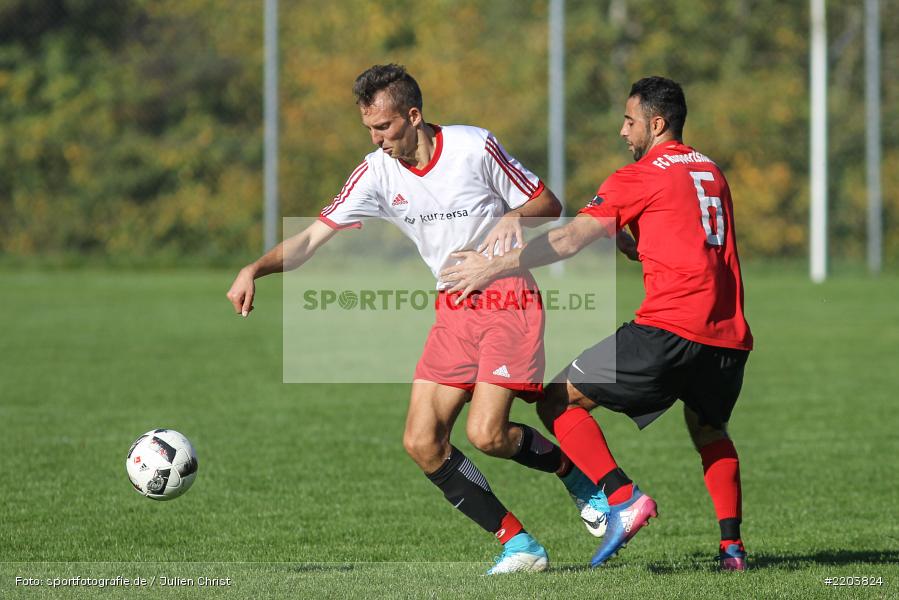 Ferat Demir, Alexander Focht, Kreisklasse Würzburg, 15.10.2017, FC Ruppertshütten, FV Langenprozelten/Neuendorf - Bild-ID: 2203824