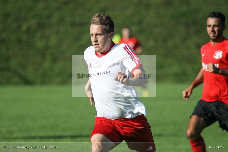 Julian Wahnschaffe, Kreisklasse Würzburg, 15.10.2017, FC Ruppertshütten, FV Langenprozelten/Neuendorf - Bild-ID: 2203826