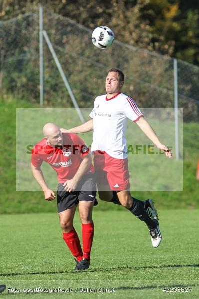 Sebastian Kittelmann, Thomas Spahn, Kreisklasse Würzburg, 15.10.2017, FC Ruppertshütten, FV Langenprozelten/Neuendorf - Bild-ID: 2203827