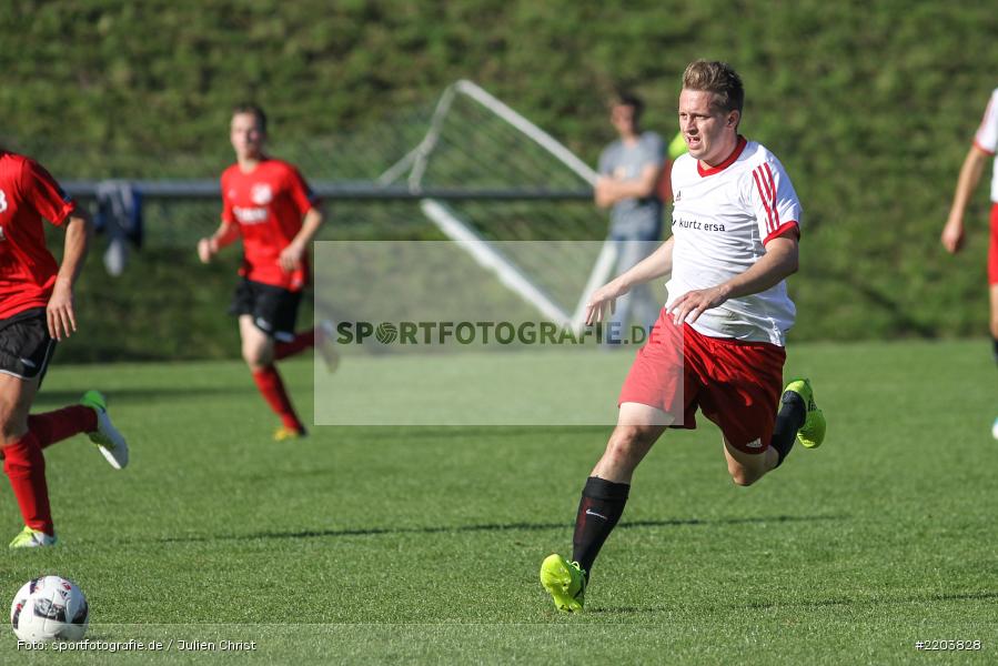 Julian Wahnschaffe, Kreisklasse Würzburg, 15.10.2017, FC Ruppertshütten, FV Langenprozelten/Neuendorf - Bild-ID: 2203828