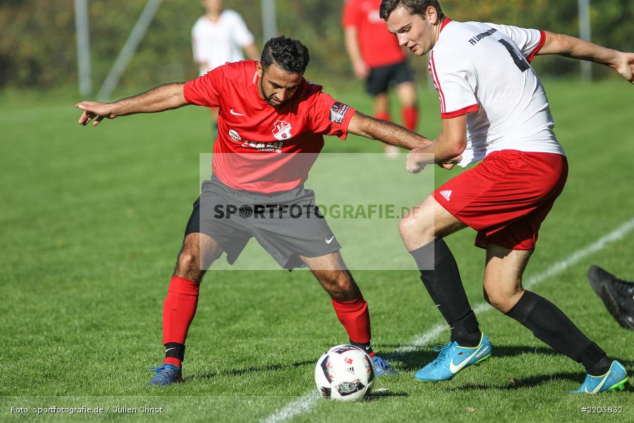 Moritz Wenzel, Ferat Demir, Kreisklasse Würzburg, 15.10.2017, FC Ruppertshütten, FV Langenprozelten/Neuendorf - Bild-ID: 2203832